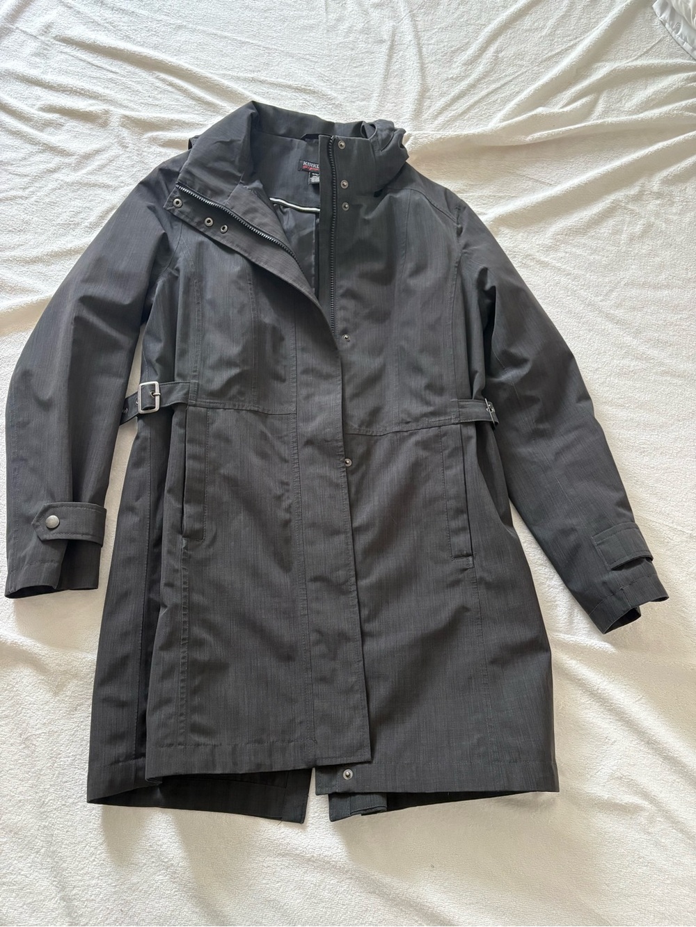 Women’s Black Waterproof Trench Coat